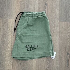 Gallery Dept Olive Green Shorts
